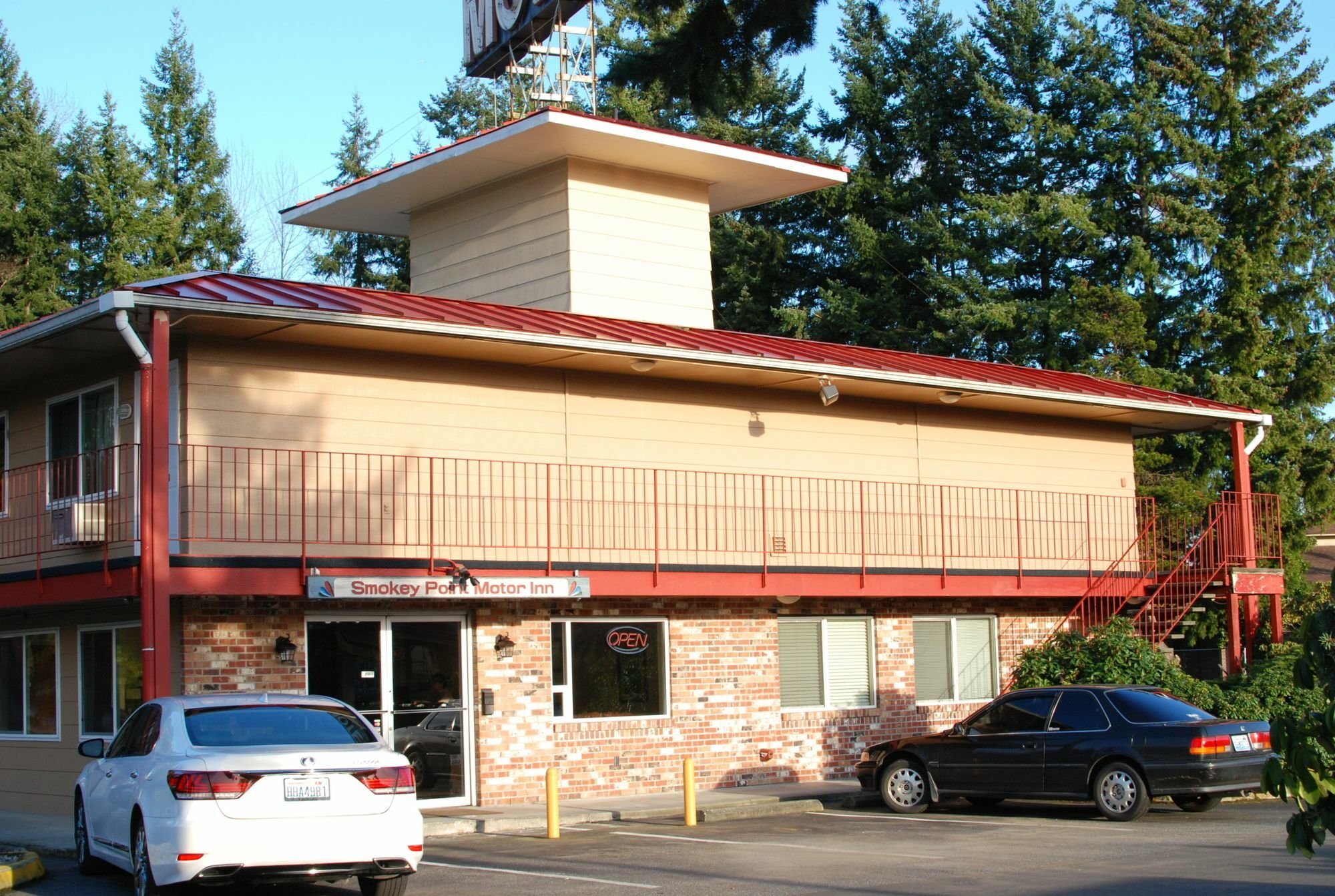 Smokey Point Motor Inn Arlington Buitenkant foto